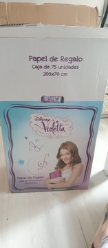 Papier prezentowy Violetta 75sztuk 