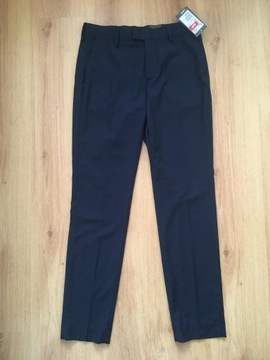 SPODNIE H&M GARNITUROWE ROZMIAR EUR 44 SLIM FIT