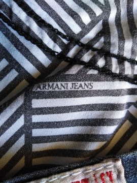 ARMANI JEANS spodnie damskie jeans proste roz.M