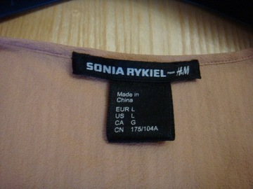 piękna sukienka SONIA RYKIEL H&M rozmiar L Wawa