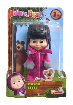 Lalka Masza i Niedźwiedź Simba 12 cm