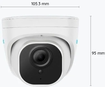 Купольная камера Reolink RLC-820A 360° наблюдения Micro SD IP66 8MP белая