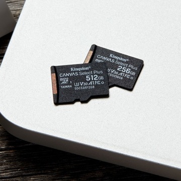 Карта памяти KINGSTON Canvas microSDXC 256 ГБ