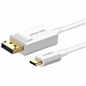 UGREEN Кабель Display Port USB-C, 1,5 м (белый)