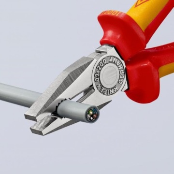 Пассатижи Knipex комбинированные 200 мм 03-06-200