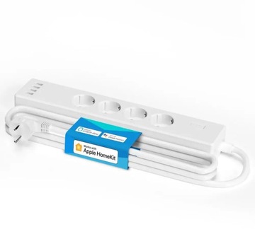 Интеллектуальный удлинитель Wi-Fi Meross 4x AC + 4x USB
