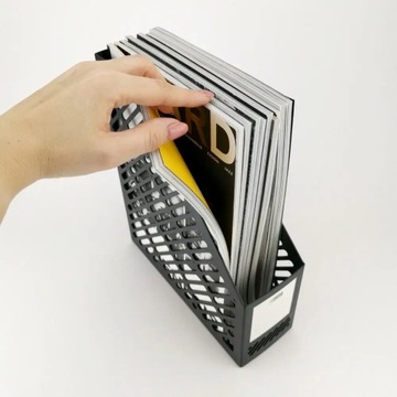 POJEMNIK BOKS BOX SEGREGATOR STOJACY NA DOKUMENTY czarny