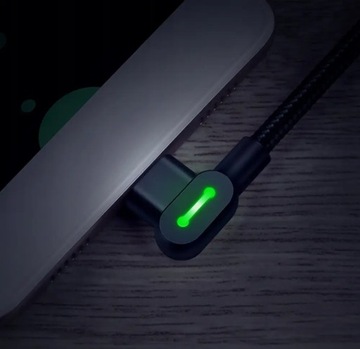 MCDODO УГЛОВОЙ КАБЕЛЬ QC USB LIGHTNING LED 2A 1,8M