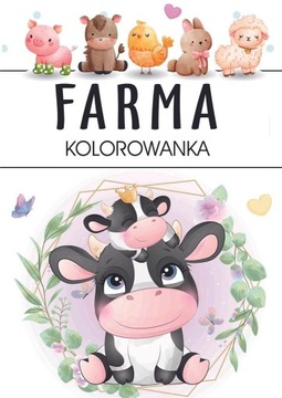 Ферма. Книжка-раскраска