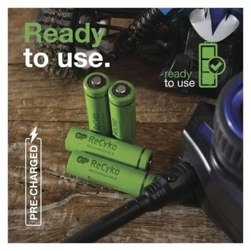 Аккумулятор AAA R03 950 мАч GP BATTERY ReCyko+ EB4