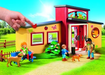 PLAYMOBIL HOTEL DLA ZWIERZĄT ŁAPKA 71599
