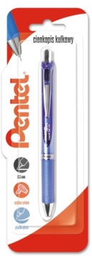 Шариковая ручка Pentel Energel BLN75 синего цвета