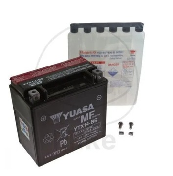 Yuasa YTX14-BS KMX14-BS аккумулятор 12,6Ач 200А