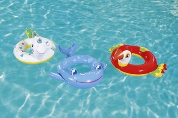 36128 Bestway Кольцо для плавания PARROT 84x71 см ДЛЯ ДЕТЕЙ