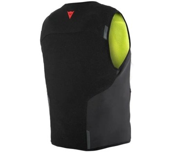 DAINESE Kamizelka Męska z Poduszką D-Air Smart Jacket Black/Fluo Yellow S