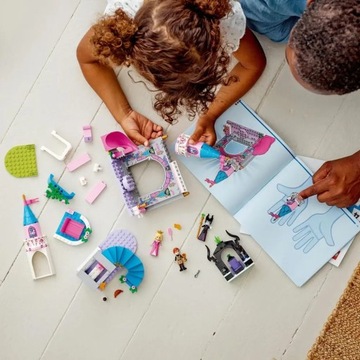 LEGO Disney Princess 43211 Zamek Aurory + Piórnik szkolny