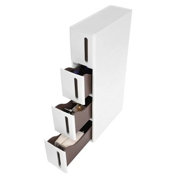 НИШЕВАЯ ПОЛКА СОНГМИКС НА КОЛЕСАХ, БЕЛАЯ