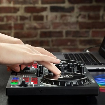NUMARK PARTY MIX II MKII 2 DJ КОНТРОЛЛЕР СВЕТОДИОДНЫЙ МИКШЕР + SERATO DJ LITE