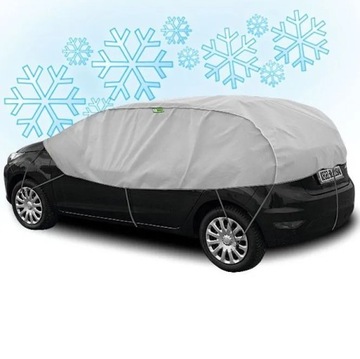 Pokrowiec na szyby i dach Kegel-Błażusiak Winter Optimio 255-275 cm szary