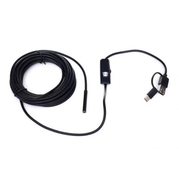 ЭНДОСКОПИЧЕСКАЯ КАМЕРА ДЛЯ ТЕЛЕФОНА 3В1 5М USB