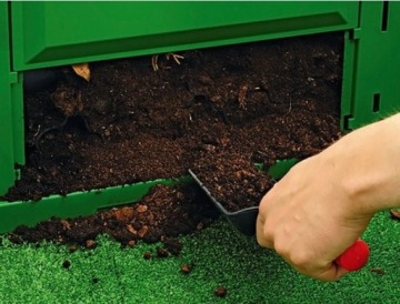 Садовый компостер Evogreen 850L, черный