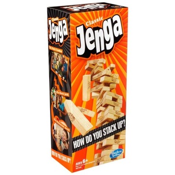 Gra zręcznościowa Jenga Hasbro