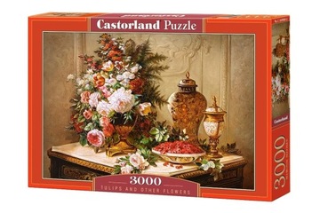 Puzzle Castorland 3000 elementów Puzzle 3000 Tulips And Other Flowers 43015