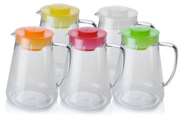 Стеклянный кувшин с крышкой - емкость 2,5 литра.