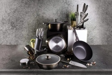 BERLINGER HAUS ТИТАНОВАЯ СКОВОРОДА 24см BH-6574 PRIMAL GLOSS