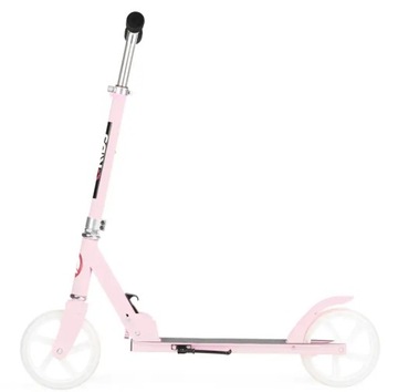 СКЛАДНОЙ САМОКАТ ДЛЯ ДЕТЕЙ - QKIDS WEISS PINK - БОЛЬШИЕ КОЛЕСА ABEC-9