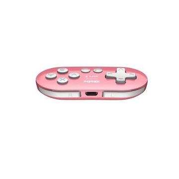 Розовая миниатюрная Bluetooth-панель 8Bitdo Zero 2 для ПК с Android-переключателем РОЗЕТКА