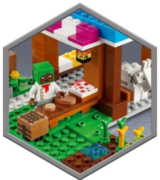 LEGO MINECRAFT строительный набор 21184 LEGO Пекарня игрушки