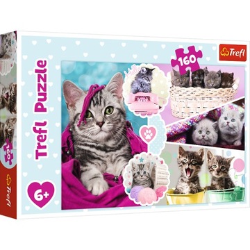Puzzle Trefl 15371 160 elementów Puzzle 160 Urocze kotki 15371