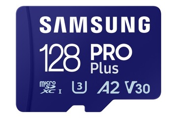КАРТА microSDXC Samsung Pro PLUS 2023 128 ГБ UHS-I U3 + устройство чтения карт памяти