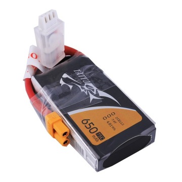 TATTU MOCNY AKUMULATOR BATERIA 650MAH 7.4V 75C 2S1P JST-XH KONEKTOR XT30