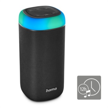 Hama Shine 2.0 Мобильный Bluetooth-динамик, черный