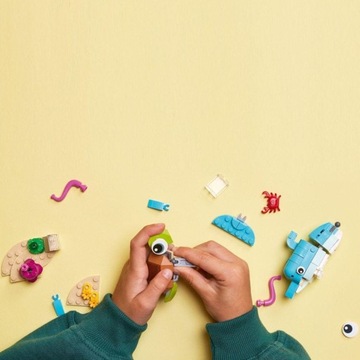 LEGO Creator 31128 ДЕЛЬФИН ЧЕРЕПАХА Риф Океан 3в1 6+