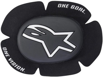 Slidery kolan ALPINESTARS GP SPORT EVO BLACK/WHITE