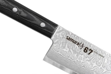 Samura DAMASCUS 67 SANTOKU (Santoku knife) CM.17,5