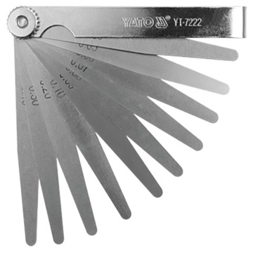 ЩУП 200 ММ 17 ЛЕЗВИЙ 0,02-1 ММ YT-7221/YAT