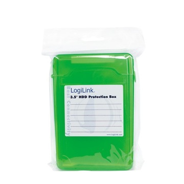 Защитный бокс для жесткого диска LogiLink UA0133 3,5 дюйма, зеленый