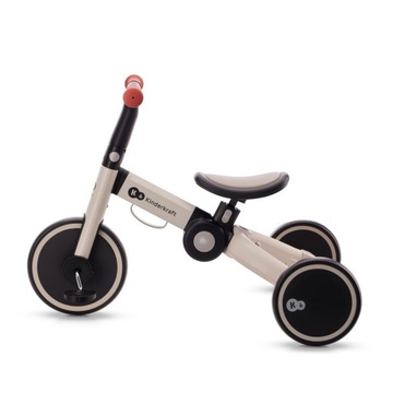 Rower trójkołowy Kinderkraft 4TRIKE Srebrny