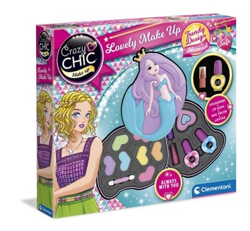 Clementoni 18652 Crazy Chic Kosmetyczka Syrenka
