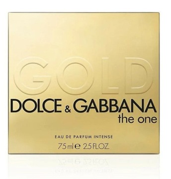 Dolce Gabbana The One Gold Intense (2021) Woda Perfumowana 50ml