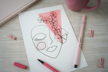 Фломастер STABILO PEN 68/63 оливковый