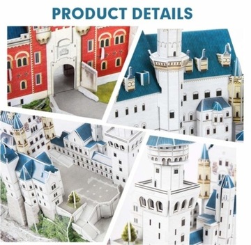 3D-пазл Замок Нойшванштайн National Geographic