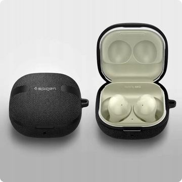 Чехол Spigen Urban Fit для Samsung Galaxy Buds 2 / Pro / Live черный