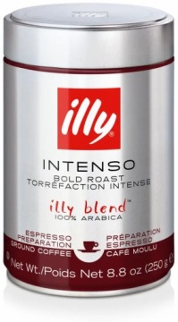 Кофе Illy Espresso Intenso тёмный молотый 250г