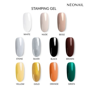 Nenail White Gel для штамповки гель белый 4 мл