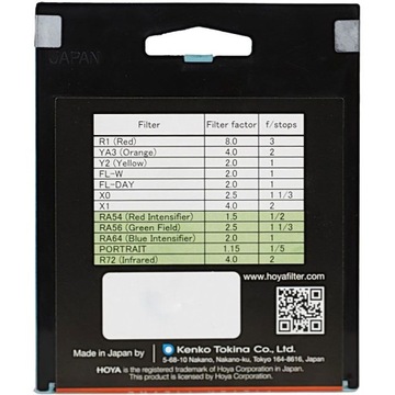 Фильтр Hoya RA54 Red Enhancer 58 мм